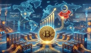 China’s Bitcoin Mining Share Rebounds to 14% of Global Hash Rate