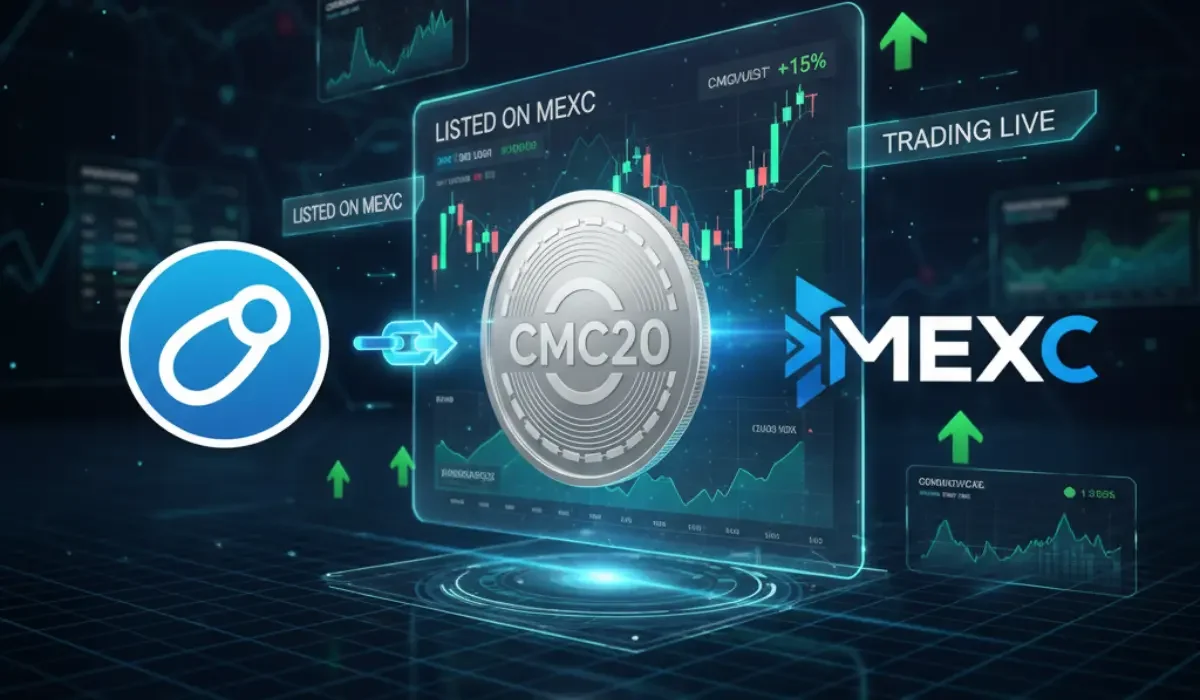 CoinMarketCap’s CMC20 Token Listed on MEXC Exchange
