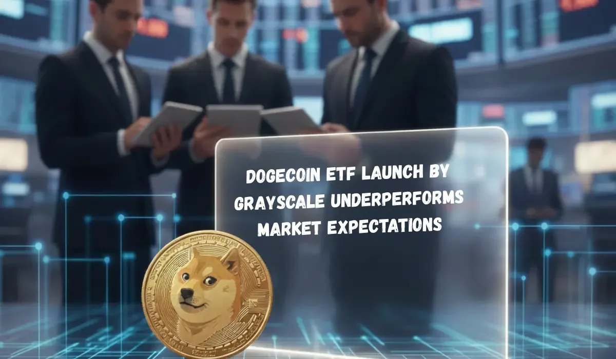 Dogecoin ETF Launch by Grayscale Underperforms Market Expectations