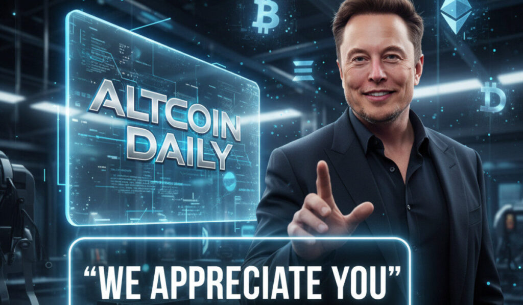 Elon Musk Acknowledges Top Crypto Channel Altcoin Daily: ‘We Appreciate You’