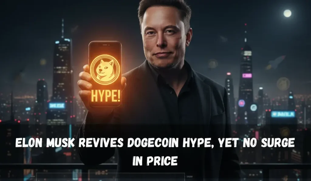 Elon Musk Revives Dogecoin Hype, Yet No Surge in Price