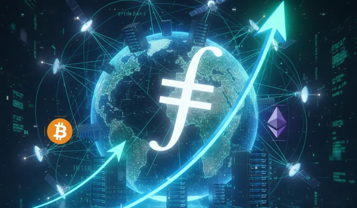 Filecoin Skyrockets 50% in 24 Hours Amid DePIN Momentum, Outpacing Major Cryptos