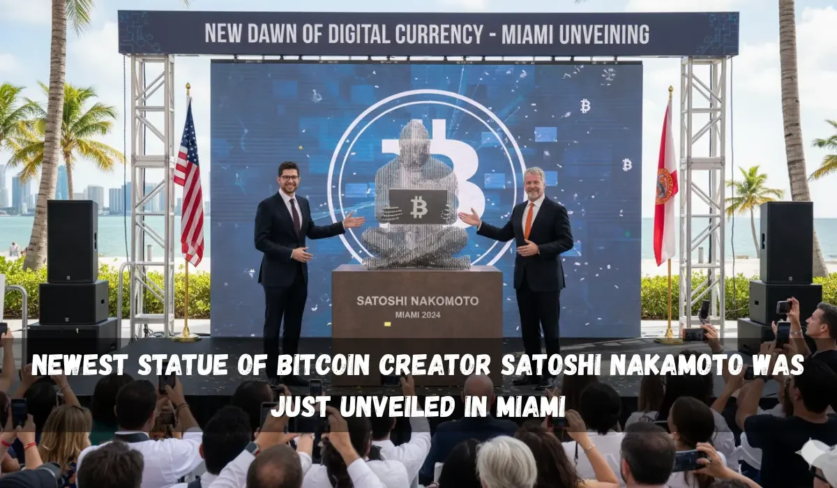 Newest Statue of Bitcoin Creator Satoshi Nakamoto Was Just Unveiled in Miami - Bitemycoin