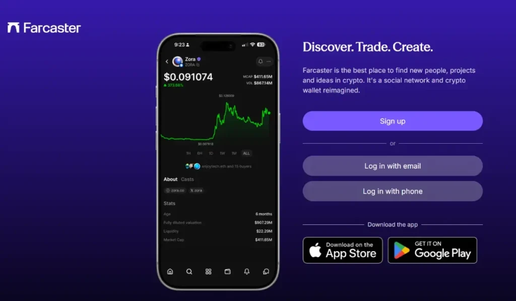 Operation of Farcaster