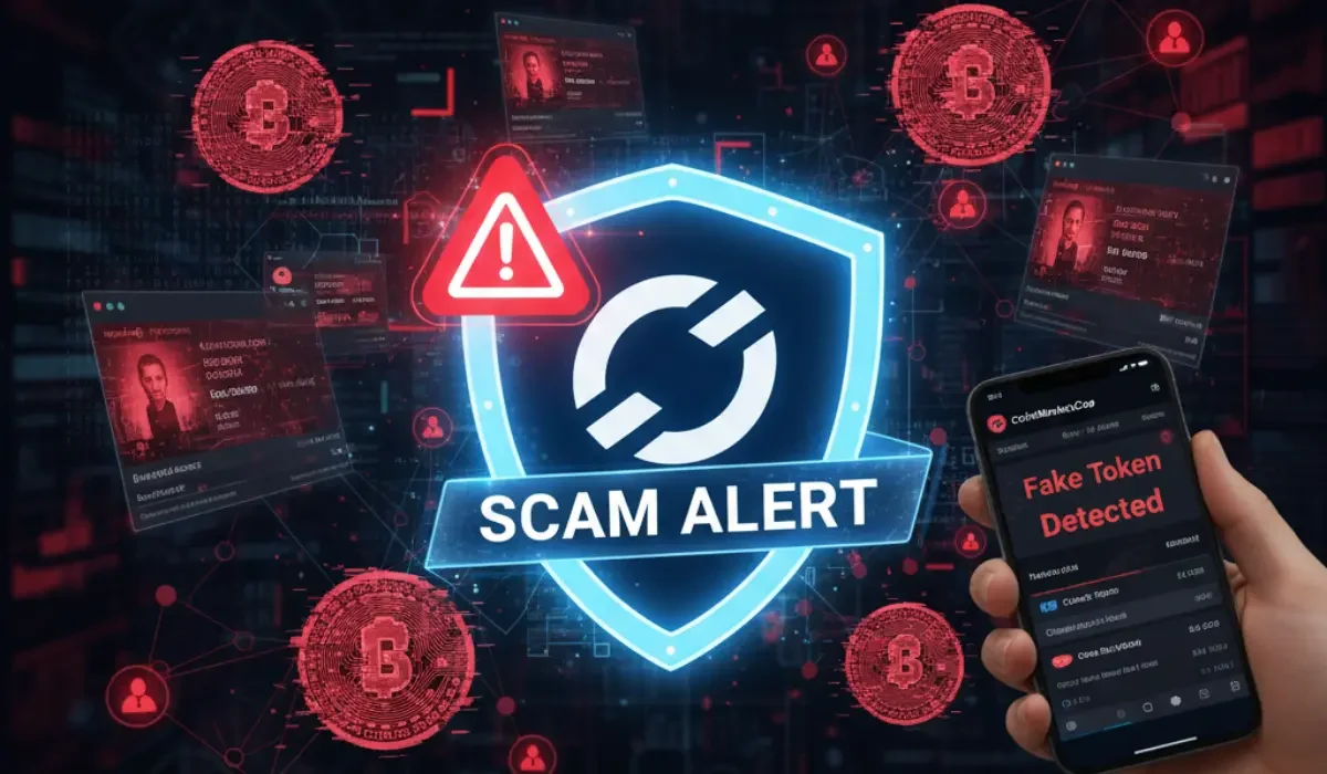 Scam Alert: CoinMarketCap Warns Traders About Fake CMC Tokens