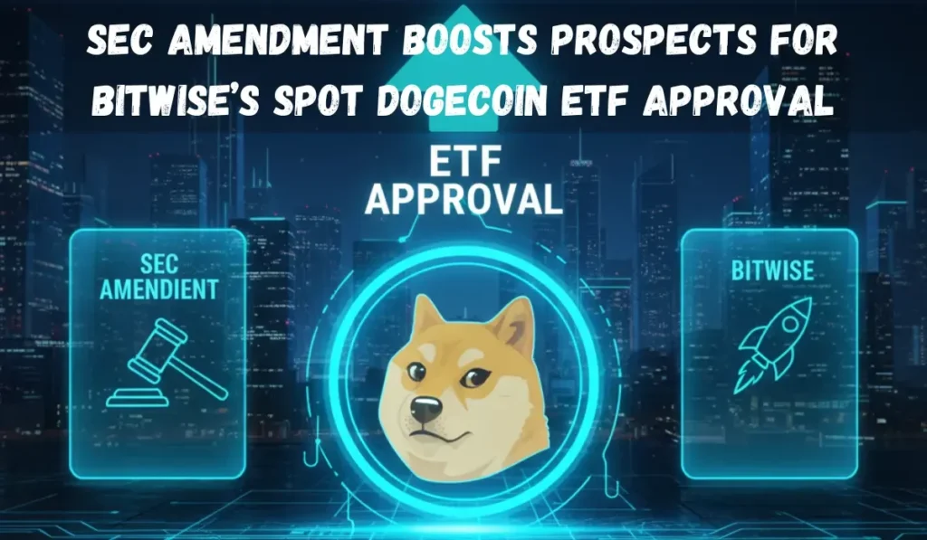 SEC Amendment Boosts Prospects for Bitwise’s Spot Dogecoin ETF Approval