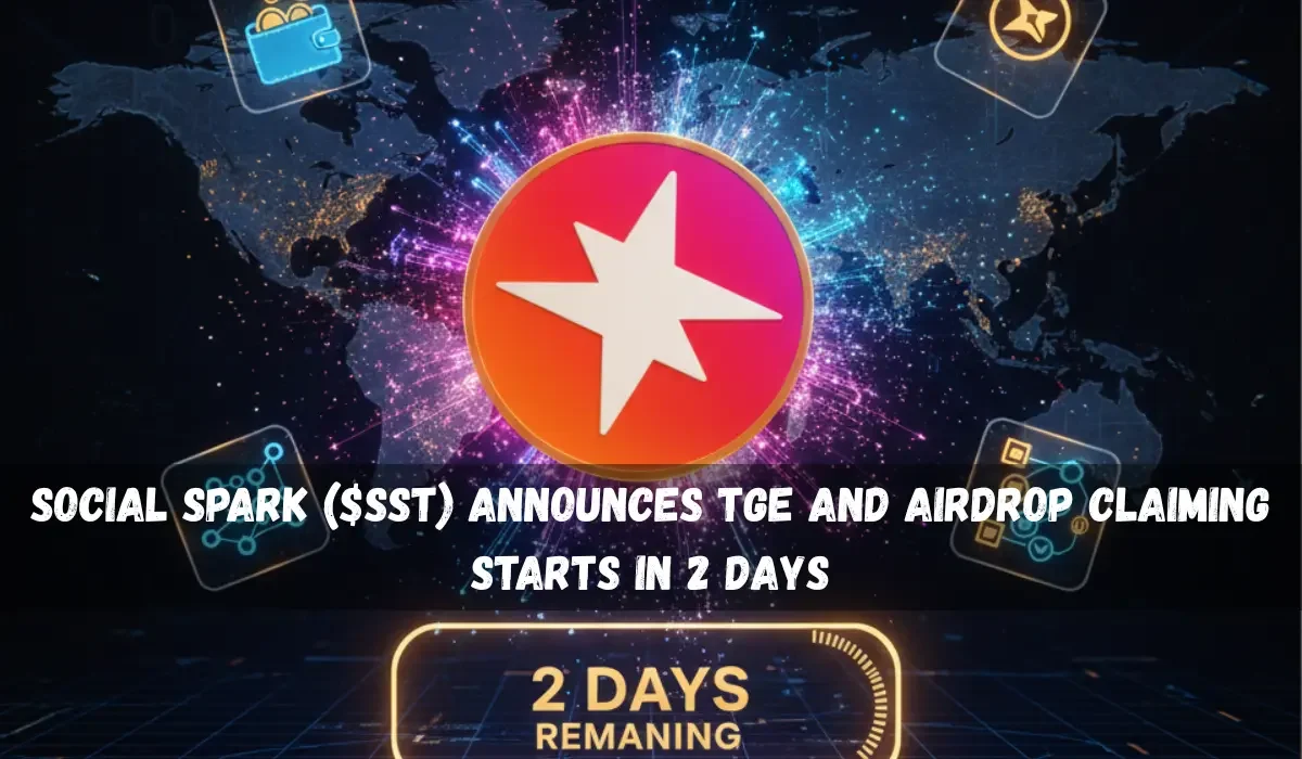 Social Spark ($SST) Announces TGE and Airdrop Claiming Starts in 2 Days