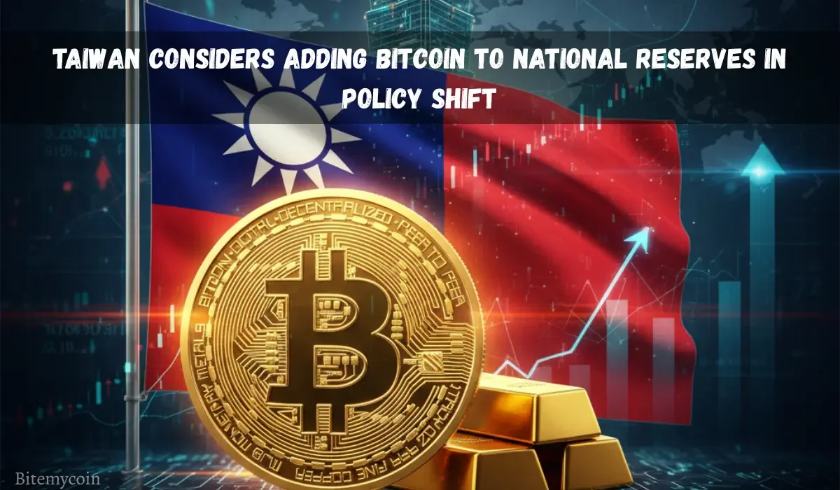 Taiwan Considers Adding Bitcoin to National Reserves in Policy Shift