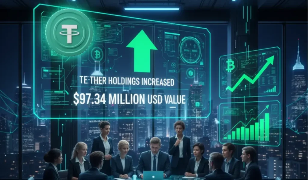 Tether Has Added 961 BTC to its Holdings, Valued At Approximately $97.34Million