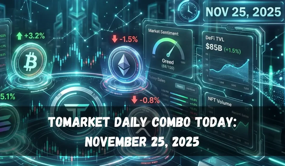 Tomarket Daily Combo Today: November 25, 2025