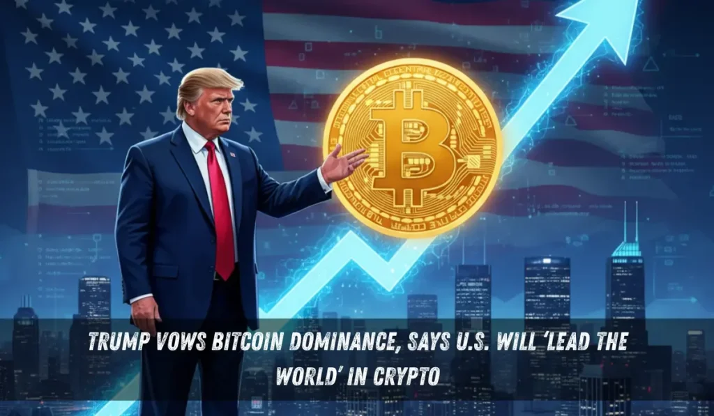 Trump Vows Bitcoin Dominance, Says U.S. Will ‘Lead the World’ in Crypto