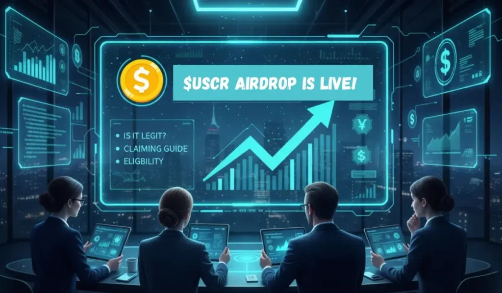 $USCR Airdrop is Live! Is it Legit? Claiming Guide, Eligibility, & More