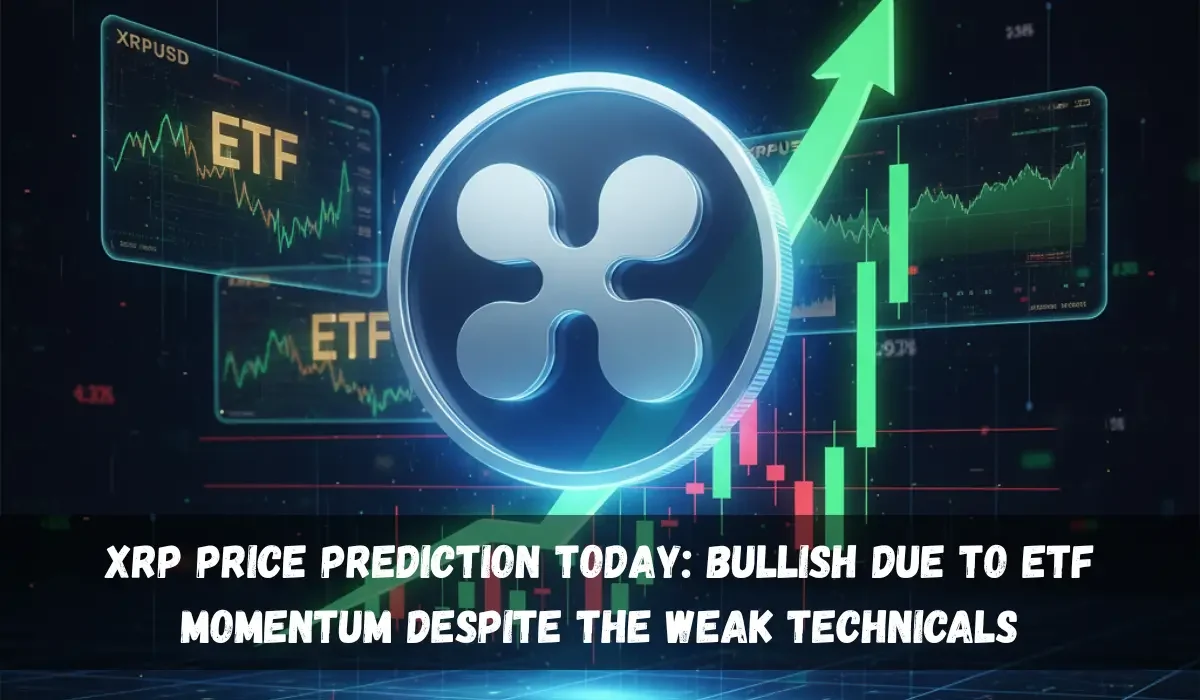 XRP Price Prediction Today: Bullish Due to ETF Momentum Despite the Weak Technicals