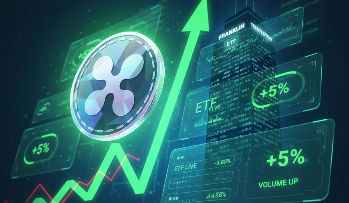 XRP Rises as Franklin Templeton’s ETF Launch Ends Seven-Day Losing Streak