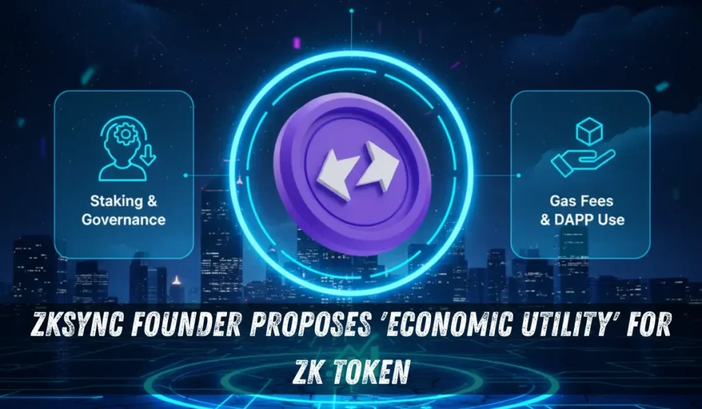 ZKsync Founder Proposes 'Economic Utility' for ZK Token