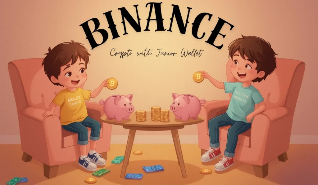 Binance Crypto with Junior Wallet