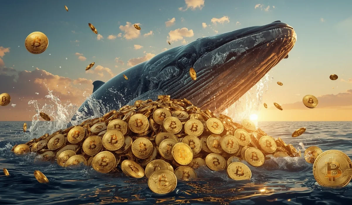 Bitcoin Whales Offload $3.4B