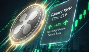 Canary’s XRP Titan Breaks Records as XRP ETF Demand Explodes