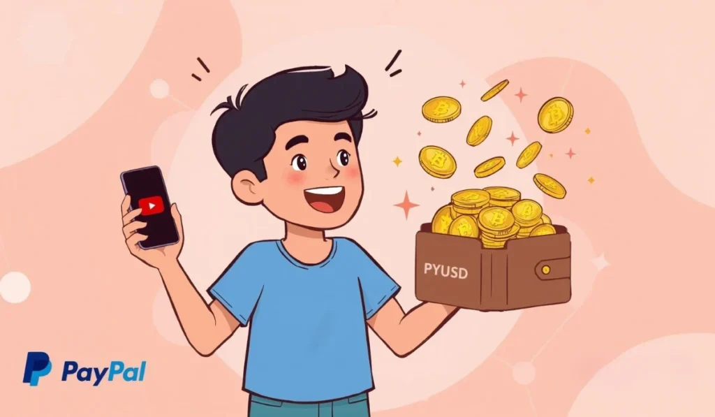 YouTube Creators in the US Can Now Receive Earnings in PayPal's Stablecoin