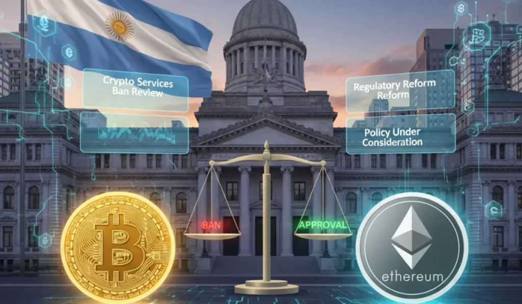 Argentina's Central Bank Considers Lifting Ban on Crypto Services