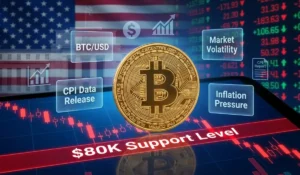 Bitcoin Price Prediction Today: Will the BTC Plunge Below 80k Amid the CPI Data Release?