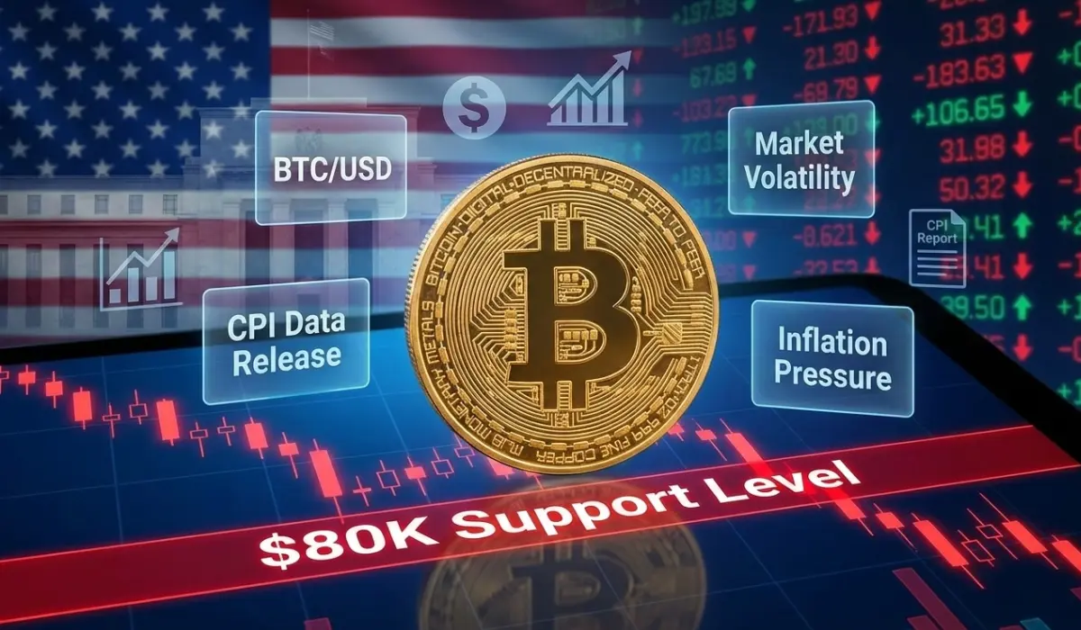 Bitcoin Price Prediction Today: Will the BTC Plunge Below 80k Amid the CPI Data Release?