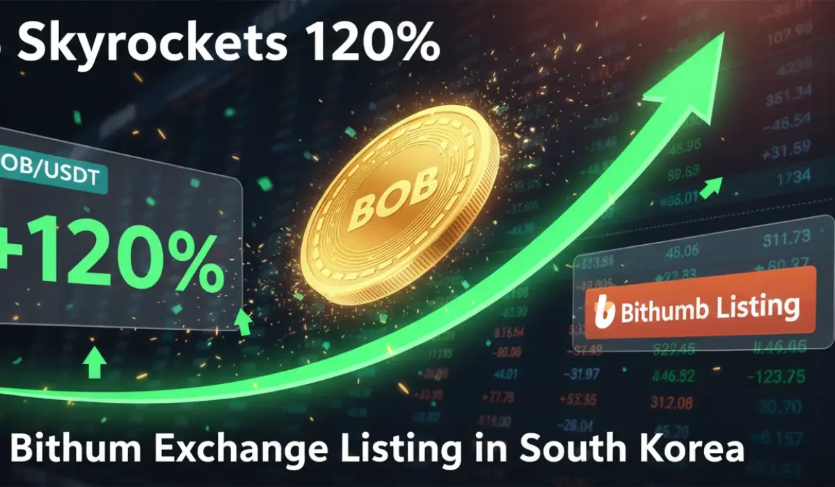 BOB Skyrockets Over 120% After South Korea's Bithumb Exchange Listing