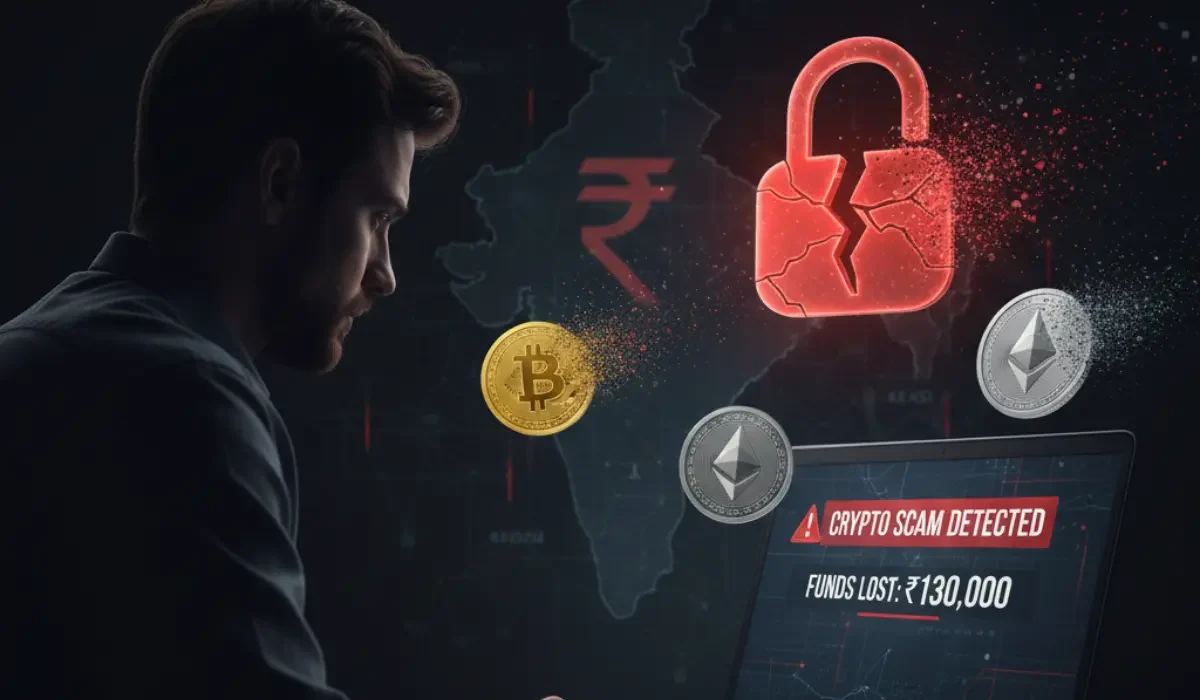 Crypto Theft: Indian Man Loses Over $130,000 to Crypto Investment Scam