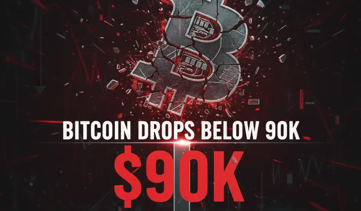 Why Did Crypto Crash Today: Bitcoin Drops Below 90K,  Can BTC Rebound Soon? 
